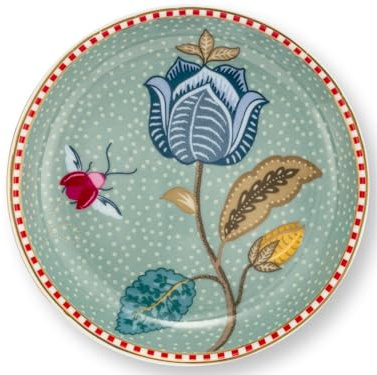 Pip Studio Blooming Tales Fantasy Blue Teebeutelablage 9cm