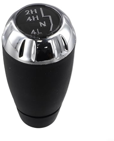DAZZLEEX Schaltknauf für Jeep 2011-2018 OEM 68085307AB ABS Schwarz Schaltgriff