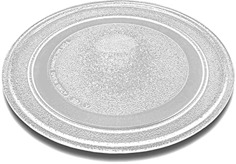 vhbw Mikrowellen-Teller kompatibel mit GOLDSTAR EASY2000 77030, ER65130D, ER6513D, ER654MD, MB3917H Mikrowelle - Drehteller, 24,5 cm, Glas