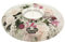 Dreamlight Teelichthalter inklusive Teelicht | Leuchter aus Glas mit Rosen und Herzen Durchmesser 13 cm