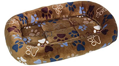 Nobby Matte mit Rand oval Classic Lissi braun 78 x 58 x 8 cm