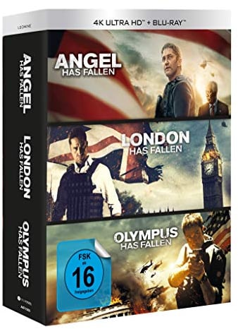 Olympus/London/Angel has fallen - Triple Film Collection Ultra-HD Blu-ray (3x 4K Ultra-HD) (3x Blu-ray)