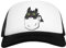Tasche Drachen Zahnlos Weiß Schwarz Unisex Baseball Cap White Black