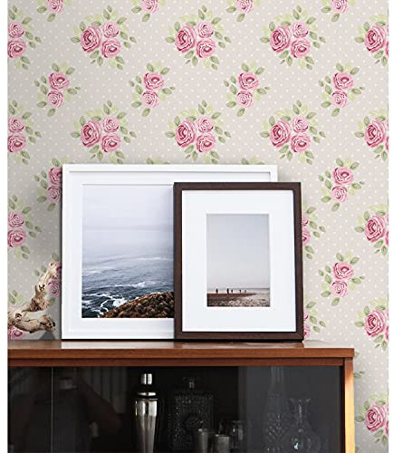 Coloray Fototapete 416x254cm Vlies Vliestapete Wandbilder Zuhause Dekor Zimmer Wohnzimmer Büro Schlafzimmer - Englische Roseslarge