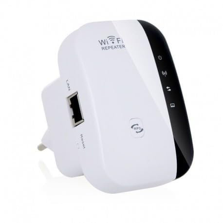 FRAYONES Repetidor WiFi Repeater. Amplificador o repetidor de señal. Extensor de Largo Alcance. Ideal Exteriores.