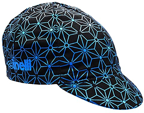 Cinelli Blue Ice Cycling Cap, Blau/Schwarz, Einheitsgröße
