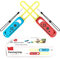 Empuñadura compatible con NS Switch, controlador de sable de luz, empuñadura de esgrima para juegos, deportes, sables de luz izquierdo y derecho, accesorios, espadas de juego, golf, 2 unidades