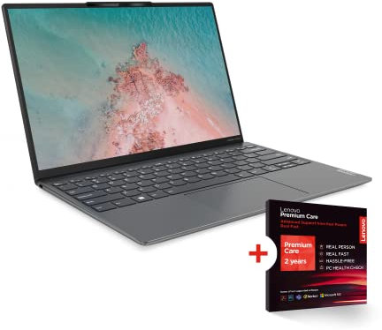 Lenovo Yoga Slim 7 Carbon 13 inch Full HD Laptop - (Intel Core i7-1260P, 16GB RAM, 512GB SSD, Windows 11) - Onyx Grey