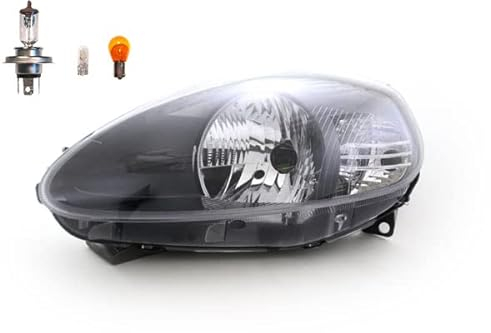 Johns, Scheinwerfer passend für Fiat Punto 199 10/05-06/08 links + Leuchtmittel