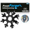 FrostForge 18in1 Multi Werkzeug Schneeflocke Schneeflocken, Edelstahl Multifunktionswerkzeug Geschenk Gadget