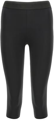 DEHA - Leggings Shaping Capri Pants aus Polyamid, schwarz (M)