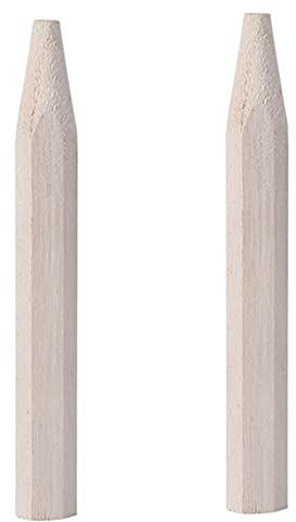 WXHN Badminton SchläGer Griff, Holzfarbe, Fortgeschritten, 43 Gramm, G5: Blende 7,6 mm