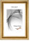 FRAMO N°50 Cadre photo baroque 80 x 100 cm en bois massif | Or vieilli | Cadre en bois rétro vintage antique avec vitre en verre synthétique incassable anti-reflet et crochets de suspension en métal