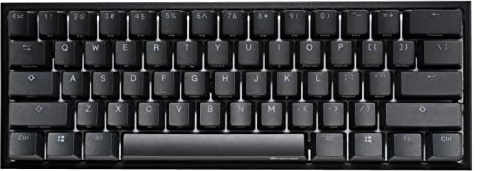 Ducky One 2 Pro Mini Gaming Tastatur, RGB LED - Kailh Brown (US)