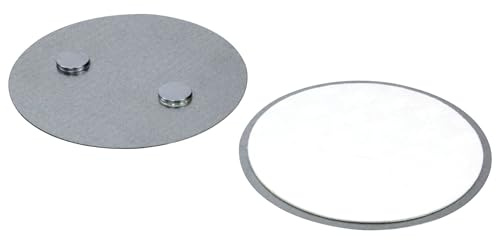 Rauchmelder Magnet Befestigungs-Set, 8 cm Durchmesser, bohrfreie Montage, universell einsetzbar, sichere und zuverlässige Lösung, einfache Installation und Entfernung