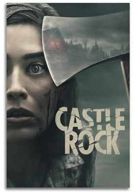 Generisch Castle Rock Leinwand-Poster, Wandkunst, dekoratives Wohnzimmer-Poster, Schlafzimmer-Poster, 30 x 45 cm, ungerahmter Stil