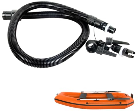 Luftpumpenschlauchpaddelplattenpumpenschlauch für das Stermay 782 Ersatz Kajak Elektrisch Luftpumpe Schlauch Universal Paddleboard -Zubehör mit Mehreren Adaptern