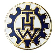 Technisches Hilfswerk (THW) Geschenk – Offizielles Abzeichen, Hochwertiger THW-Accessorie und Dekotation für THW-Mitglieder und Fans des Katastrophenschutzes (Anstecker)