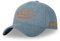 Von Dutch Kappe für Damen und Herren, 100 % Baumwolle, Baseballkappe, Jeans Denim, blau, Einheitsgröße