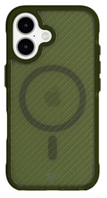 Tech21 EvoArmor for iPhone 16 Compatible with MagSafe - Impact Protection Case 21x Military Standard Tested in Green