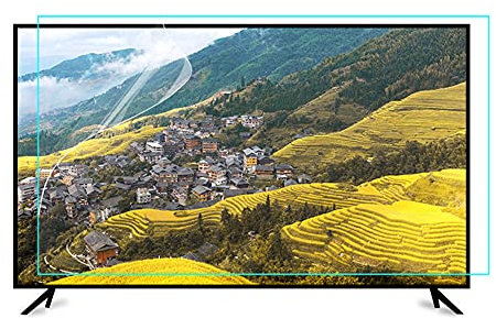 SHENGMIAOHE Bildschirmschutz Tv Für 75-85 Zoll Monitor/Anti Blendung Entlasten Bildschirm Filter Augenschutz Pet Soft Film Ultra-Clear Für Lcd, Led, Oledqled 4K Hdtv, 85Inch 1902X1089Mm/75Inch 1645*93