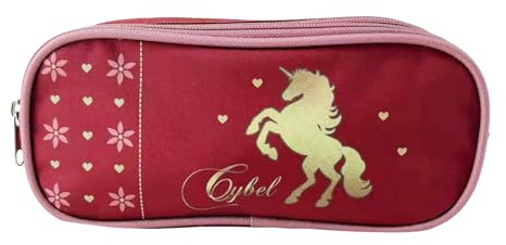 Bagtrotter Trousse Scolaire 2 Compartiments Cybel Rose