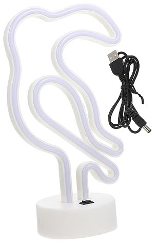 Homoyoyo Papagei Neonlampe Led Nachtlicht Nachtlampe Neonschild Für Schlafzimmer Dekoration Tablett Leuchte