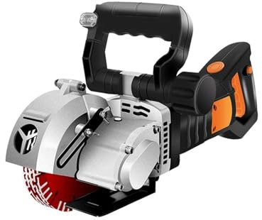 Outil de vibration pour carrelage, Rainureuse murale électrique 8900 W, machine de découpe de rainures en acier et béton, machine à rainurer 5000 tr/min, scie circulaire, outil électrique,Adsorption