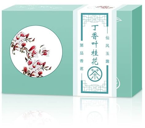 HELLOYOUNG 40g De Té De Clavo Y Osmanto Té Original Afrodisíaco De China Vegetariano Calienta El Estómago Y Alivia El Resfriado Tee De Frutas Tea De Frutas Con Sabor a Frutas Mixtas