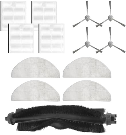Lawnoval Parti di ricambio per Hoover Hg4 Hydro Pro Compresi panni e spazzole Robot Aspirapolvere Parti di Ricambio Kit Cilindro Filtro Aspirapolvere