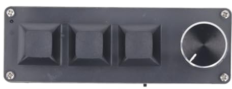 Clavier Compact à 3 Touches, Clavier USB sans Fil, Entièrement Programmable pour Les Concepteurs et Les Monteurs Vidéo