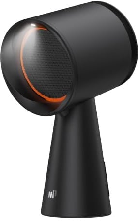 Upstreman Cappa Aspirante Portatile da Tavolo, 3 Velocità con Grande Contenitore Olio, Filtro Alluminio e Carbone Rimovibile, Ventola da Cucina per Barbecue Indoor, Hot Pot, Nero