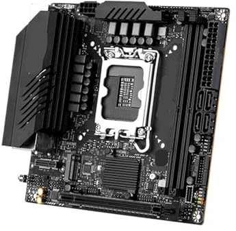 Compatible for B760 ITX DDR5 Motherboard, LGA1700 for Intel 12th 13th 14th Gen CPUs