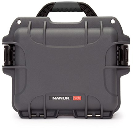 Nanuk 908 Hartschalenkoffer, wasserdicht, Graphit