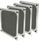 Computer Grilles de Filtre de Ventilateur de 120 mm avec vis, Ultra Fine Maille en Aluminium, Couleur Argent – Lot de 4