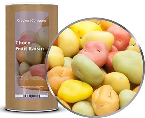 1 x 900g Rosinen in Vollmilchschokolade pastellfarben saftig lecker glutenfrei