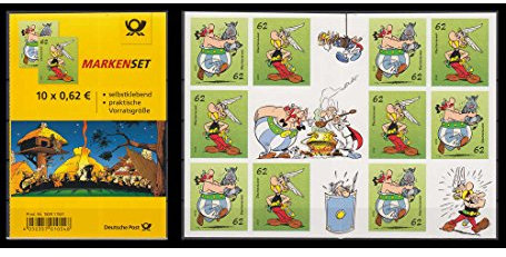 Goldhahn BRD Bund Markenheft Nr. 101 Asterix und Obelix 2015 Briefmarken für Sammler