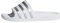 adidas Adilette Aqua Slides Kids RUTSCHEN, Cloud White/Silver Met/Cloud White, 31 EU