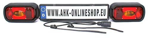 AHAKA TL7PMD36 Barre Lumineuse à 7 Broches pour Porte-vélos et remorques