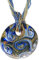 Venetiaurum - Collier pour Femme avec Pendentif en verre de Murano Original et argent 925 - Bijou certifié Made In Italy