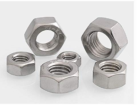 Edelstahl 304, Sechskantmutter mit feinem Gewinde, Mutter, M27M30M33M36M39 (1 Stück)-M33*2
