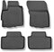 Mossa - TPE Fußmatten Auto kompatibel mit Mitsubishi ASX I SUV (05.2010-2021) - schwarz Automatten Autoteppiche - G
