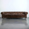 jvmoebel Edle Luxus Chesterfield Couch Polster Sofa Ledersofa 4 Sitzer XXL Big Couchen