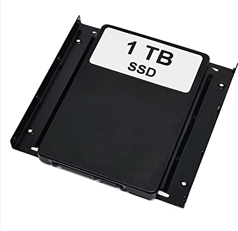 dekoelektropunktde 1 to Disque Dur SSD Convient pour MSI H110 PC Mate Carte mère, Remplacement Alternatif 2,5 SATA3