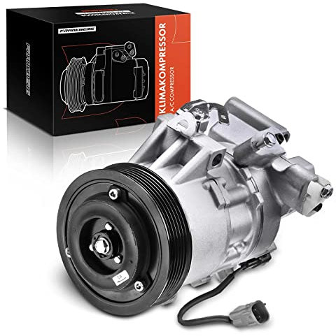 Frankberg Compresor de aire acondicionado con embrague Gasolina Compatible con Yaris P1 1.3 Yaris P1 1.0 Replace# 883100D140, aceite premezclado