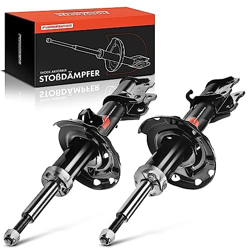 Frankberg 2x Stoßdämpfer Gasdruck Vorderachse Kompatibel mit Combo 2001-2012 Corsa C 2000-2012 Meriva 2003-2010 Tigra Twintop 2004-2009 Replace# 72119116