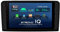 XTRONS 9 Zoll QLED Android 14 Autoradio Qualcomm 665 Octa Core 8GB 256GB Eingebaut 4G LTE CarAutoPlay Android Auto HD Ausgang Optional OBD DVR DAB TPMS Für Mercedes Benz W164(IQP94M164P)