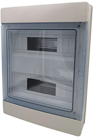 Quadro elettrico centralina stagna 14 24 moduli DIN IP65 box superfice esterno a parete impermeabile scatola per interruttori