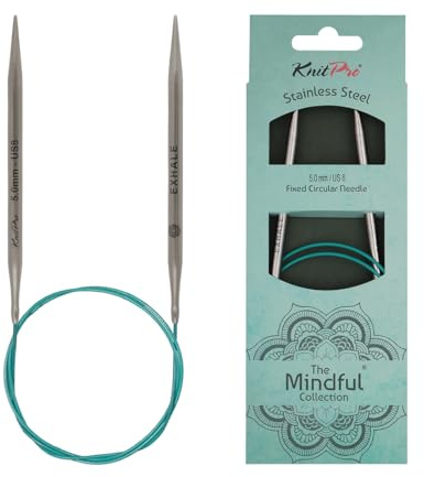 KnitPro The Mindful Collection Fixed Circular Needles 24 (60cm) | Size 5.00mm