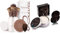 Make-up Pinselset Luvia, Prime Vegan Pro & Luvia Pinselseife Kosmetik - Essential Brush Soap Citro – Zur Kosmetik-Pinsel-Reinigung – Ideale Beauty-Blender Seife – 100g XXL